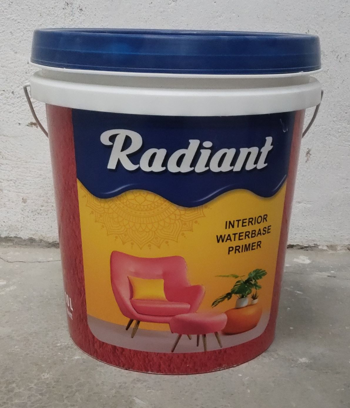 Radiant Interior Waterbase Primer - 10 Ltrs