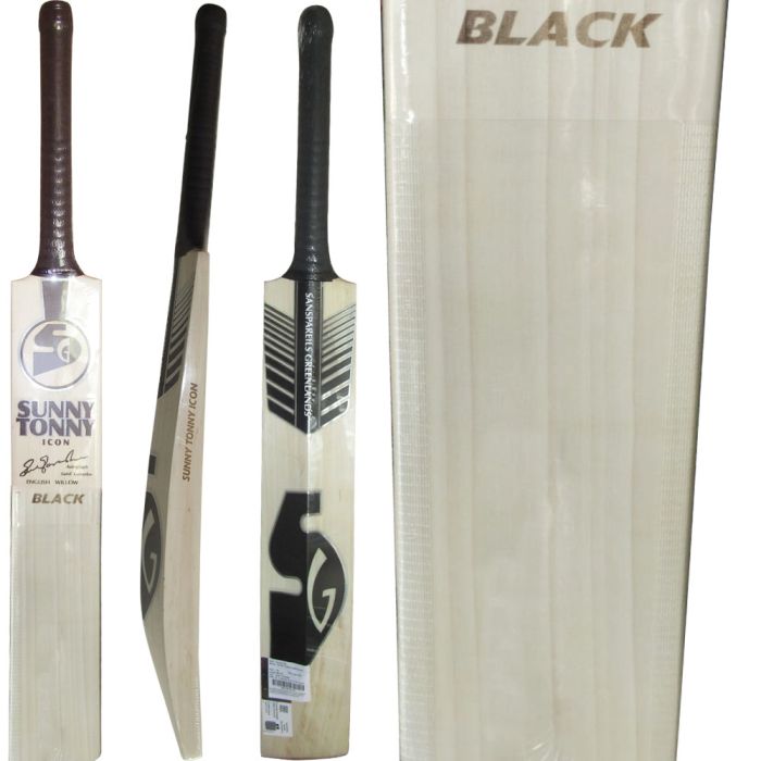 SG Sunny Tonny Icon Black English Willow Cricket Bat Size SH